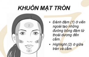 10 mẹo trang điểm &#039;thon gọn&#039; cho cô nàng mặt tròn